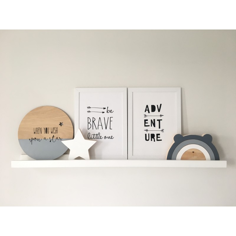 Quadro "Be brave little one"